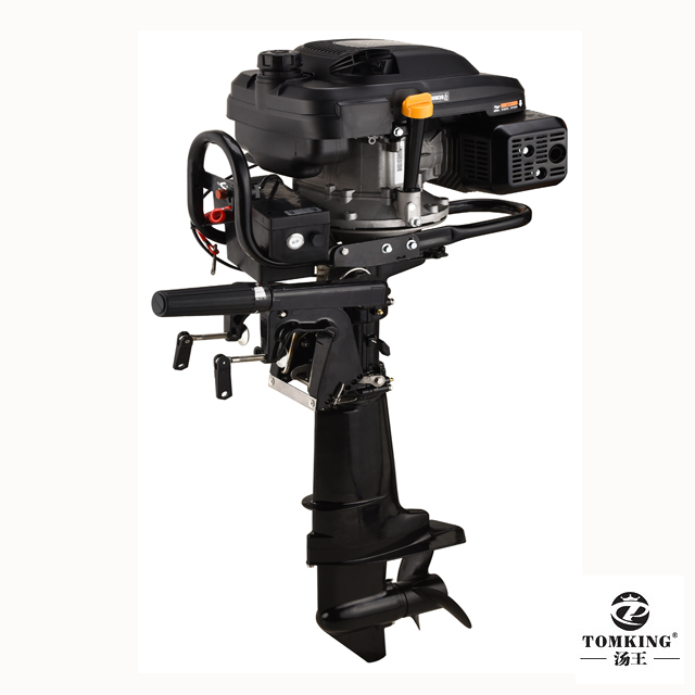 Air-cooled Outboard Motor Zongshen Engine 7.5HP 4-stroke TK139FGER Gasoline Outboard Motor with reverse gear electric start
